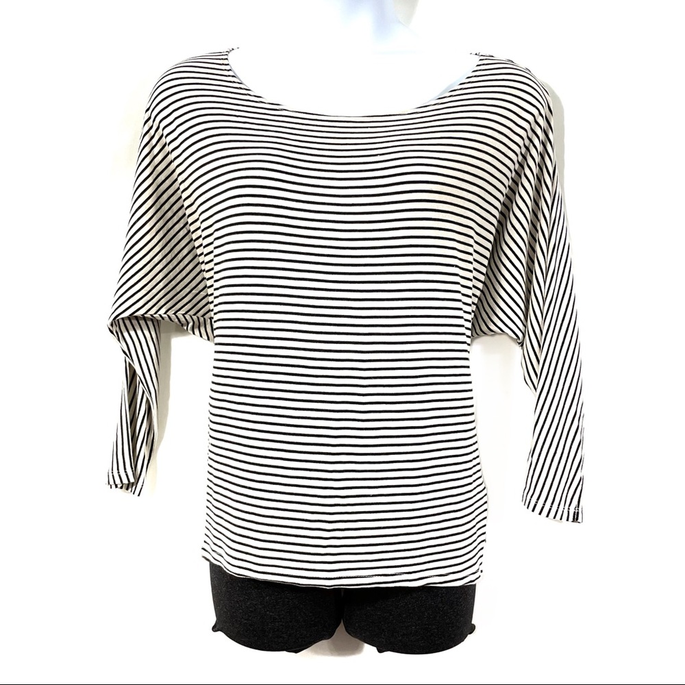 GUC Lani batwing knit striped top